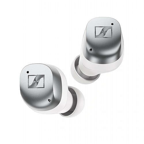 אוזניות אלחוטיות סנהייזר SENNHEISER MOMENTUM True Wireless 4 צבע כסף Silver, שנה אחריות 