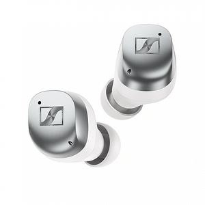 אוזניות אלחוטיות סנהייזר SENNHEISER MOMENTUM True Wireless 4 צבע כסף Silver, שנה אחריות 
