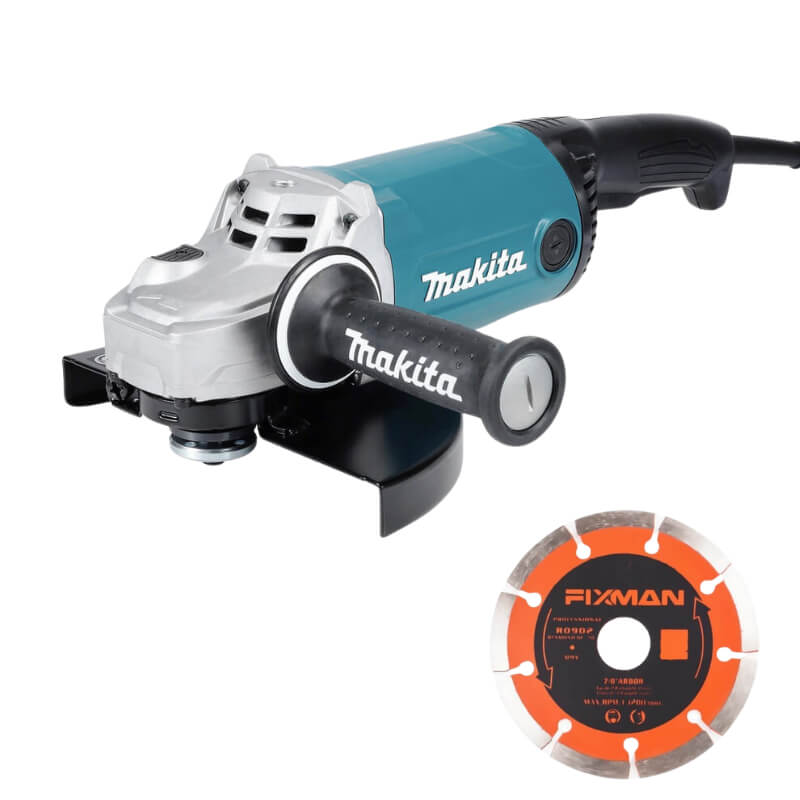 משחזת זווית חשמלית "9 דגם GA9090 מקיטה Makita + להב יהלום