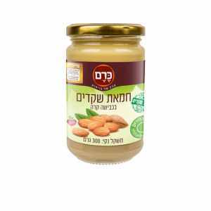 חמאת שקדים בכבישה קרה כשל"פ | כרם