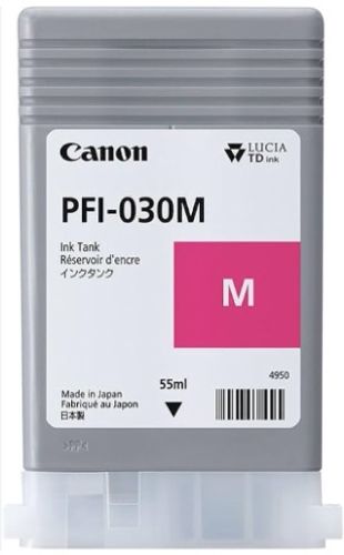 דיו מג'נטה לפלוטר קנון PFI-030Y - Yellow Ink Tank 130ml