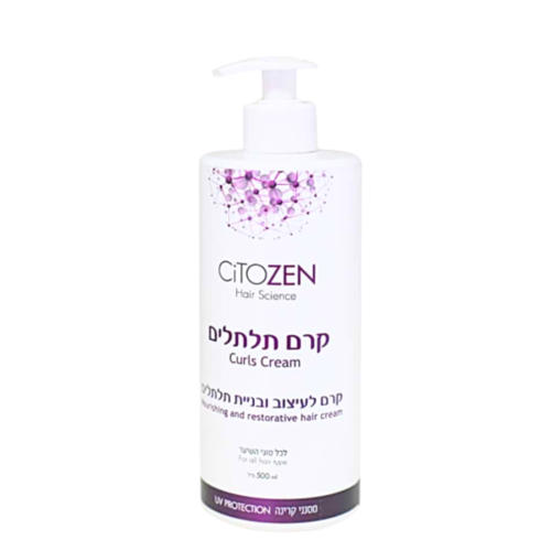 קרם תלתלים לעיצוב ובניית תלתלים 500 מ