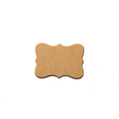 שלט MDF ארז קטן 13/19 עובי 8 מ
