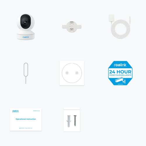 מצלמת אבטחה ביתית REOLINK E1 3MP WiFi