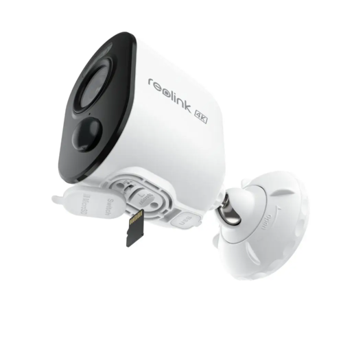 מצלמת אבטחה חיצונית אלחוטית REOLINK ARGUS 3 ULTRA 4K 8MP Ultra HD Battery 2.4/5GHz Dual-Band WiFi 