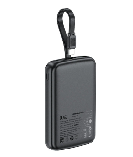 ACEFAST M13-10000 PD22.5W power bank with cable