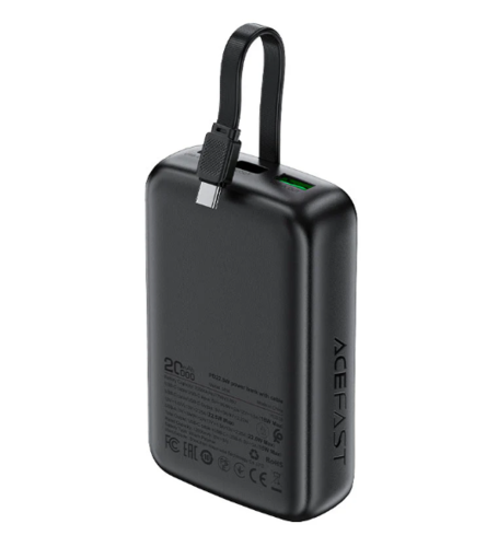 ACEFAST M14-20000 PD22.5W power bank with cable