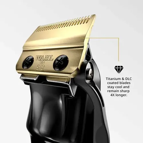 מכונת תספורת Wahl 5 Star Magic Clip Black Cordless - דגם 3026434
