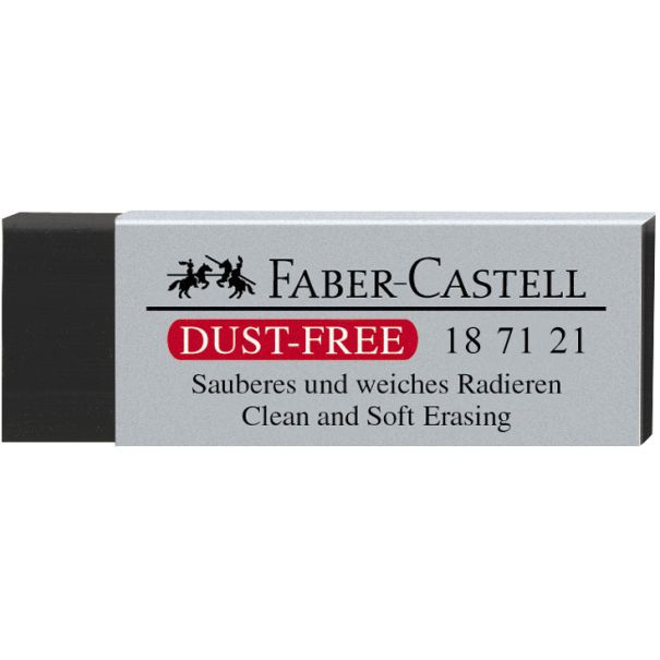 מחק איכותי DUST FREE מבית Faber Castell