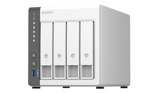 מערכת איחסון QNAP TS-433 4Bays 4GB-RAM NAS 