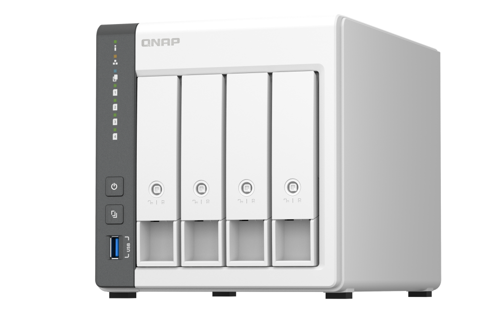 מערכת איחסון QNAP TS-433 4Bays 4GB-RAM NAS 