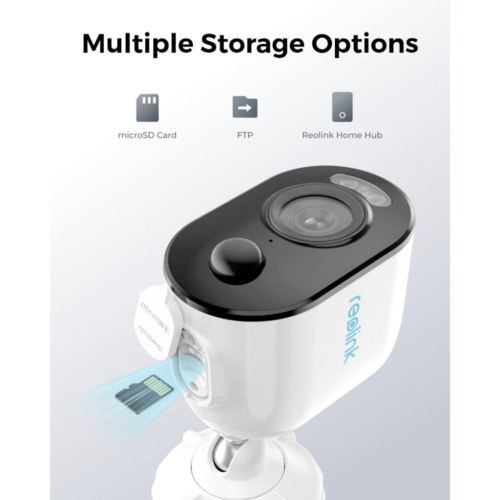 ערכת 2 מצלמות REOLINK ARGUS 3E 3MP HD ומערכת HOME HUB להקלטה מקומית