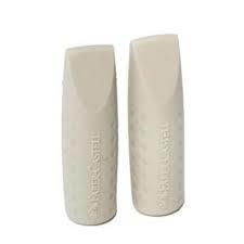 מחק לעפרון, 2 יח GRIP 2001 ERASER CAP