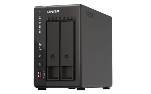 מערכת איחסון QNAP TS-253E-8G 2-BAY 8GB-RAM Tower NAS 