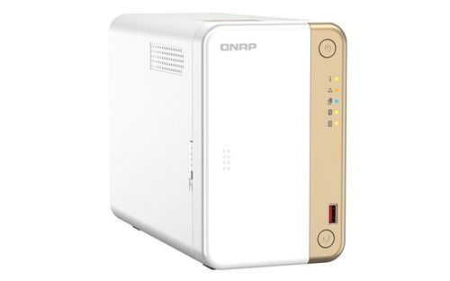 מערכת איחסון QNAP TS-262 2Bays 4G-RAM Tower NAS 