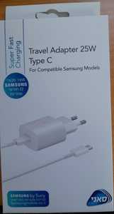 מטען מקורי Samsung סאני מהיר 25W TYPE C כולל כבל סנכרון והטענה