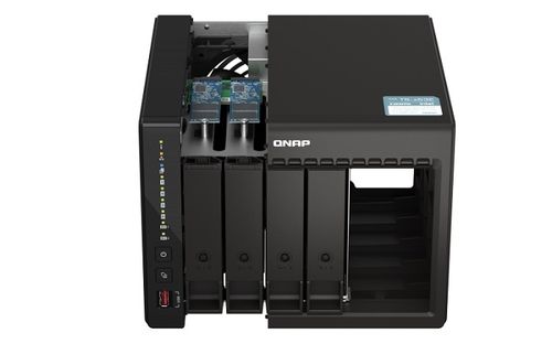 מערכת אחסון QNAP TS-453E-8G 4-BAYS 8GB-RAM Tower NAS Server