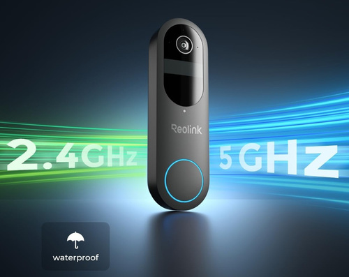 מערכת פעמון דלת חכם ומרכז ניהול Reolink Video Doorbell + Home Hub 2K
