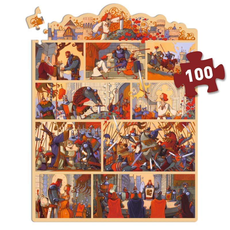 פאזל 100 אגדות המלך ארתור