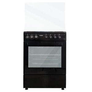 תנור משולב כיריים 4 מבערים Hyundai יונדאי HAO-6060B שחור
