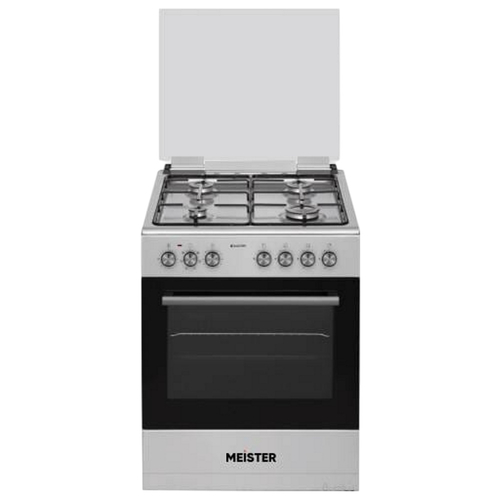 תנור משולב כיריים גז - 4 להבות Meister מייסטר M6060 נירוסטה