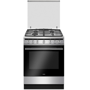 תנור משולב כיירים גז - 4 להבות Sauter סאוטר Elegant 4780IX - נירוסטה