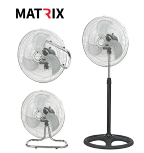 מאוורר 3 ב-1 MATRIX 90W MAX "20  - (עד 2 יחידות במשלוח 1 )
