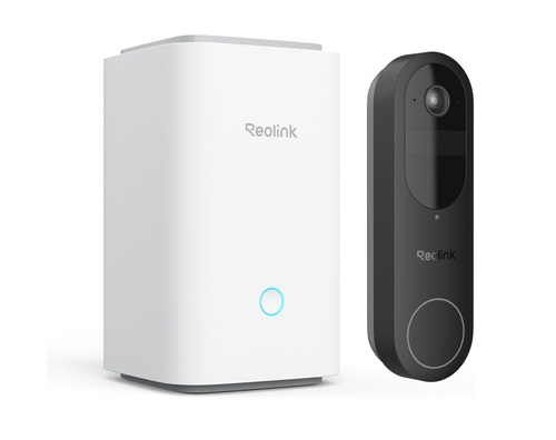 מערכת פעמון דלת חכם ומרכז ניהול Reolink Video Doorbell + Home Hub 2K