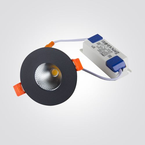 שקוע תקרה ליטא שחור CCT 7W IP54 