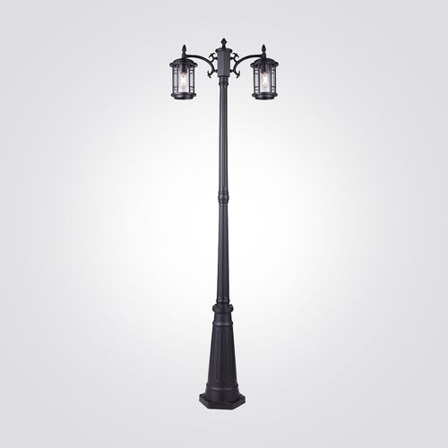 עמוד תאורה חוץ לגינה זוגי בולגרי 200 CM 
