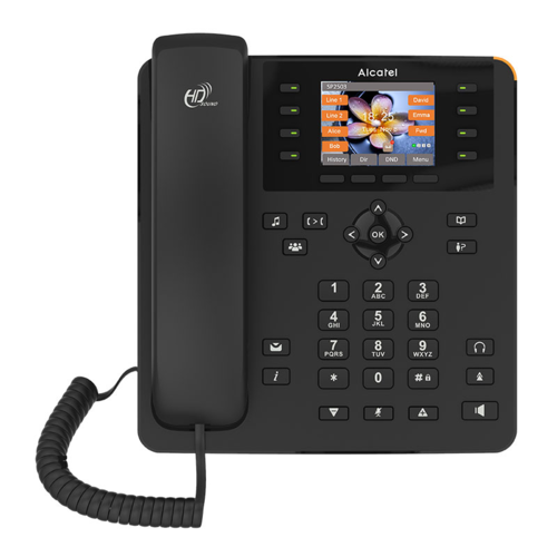 טלפון משרדי VOIP עם תצוגה צבעונית Alcatel SP2503