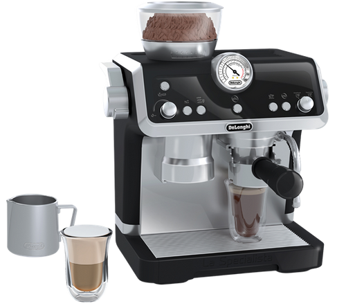 מכונת קפה DeLounghi Barista | ערכת משחק קפה עם אביזרים לבריסטה צעירים גילאי 3+