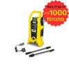 מכונת שטיפה בלחץ נטענת דגם K2 BATTERY KARCHER כולל תווי קנייה על סך 1000 ש"ח מתנה