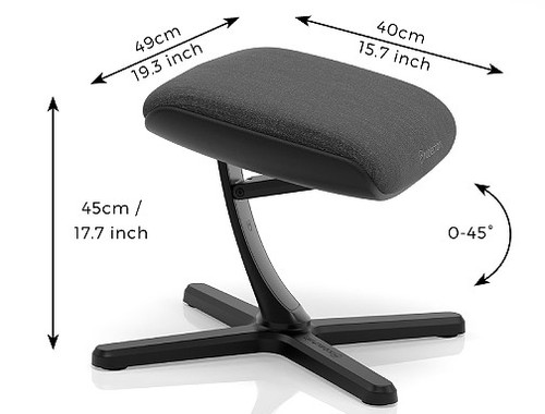 הדום Noblechairs Footrest V2.0 TX Anthracite