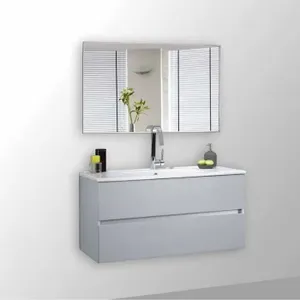 ארון אמבטיה תלוי אינטגרלי אקווסיל מידה 60-120 סמ