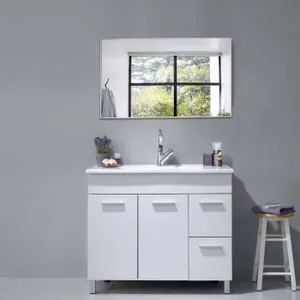 ארון אמבטיה עומד אינטגרלי יאריס מידה 80-120 סמ