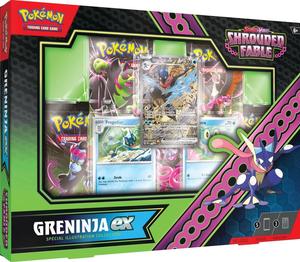 קלפי פוקימון מארז Pokémon Scarlet & Violet Shrouded Fable EX Special Collection Greninja