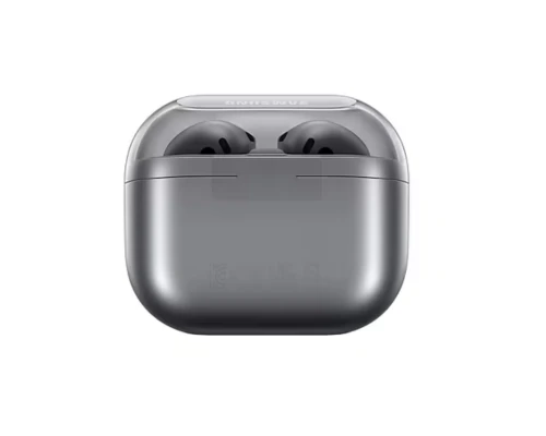 Samsung Galaxy Buds3 – חוויית סאונד חכמה עם ANC ו-Galaxy AI צבע אפור יבוא מקביל - קייס סגור