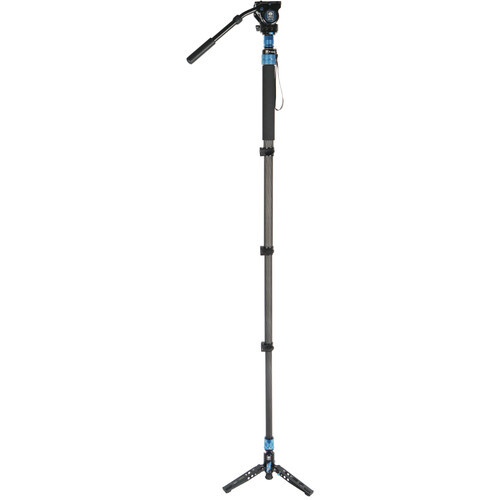 מונופוד Sirui P-424FS עם ראש וידאו VH10