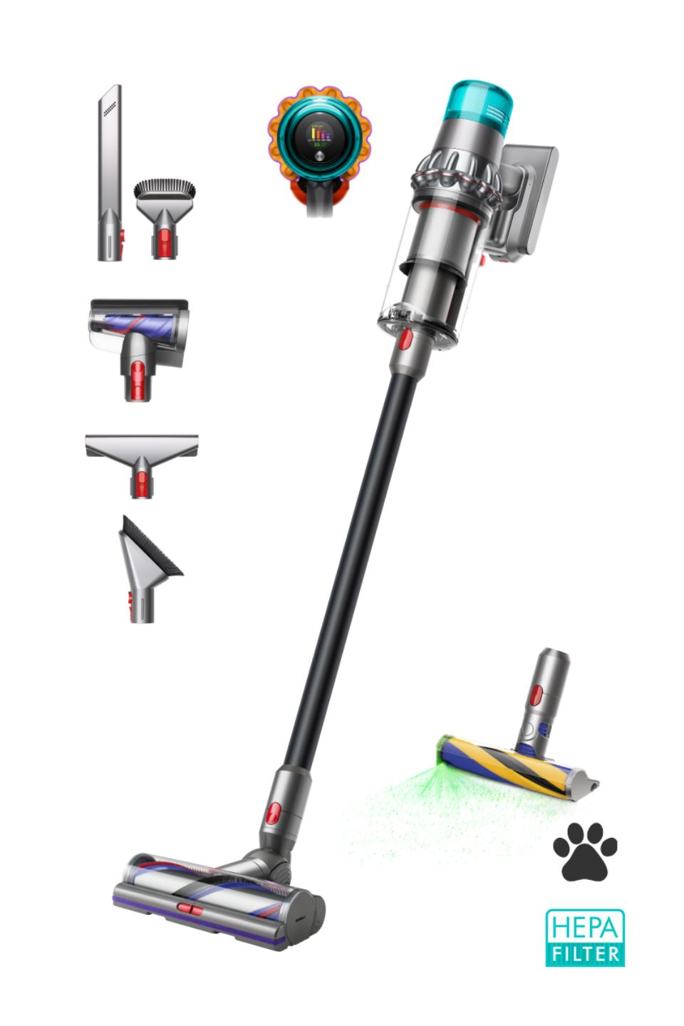 שואב אבק אלחוטי new Dyson V15 Detect Total Clean דייסון
