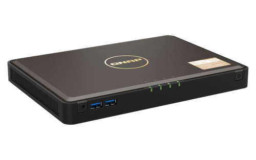 מערכת אחסון QNAP NASbook TBS-464-8G 8GB-RAM,4-Bays M.2 NVMe SSD NAS Server 