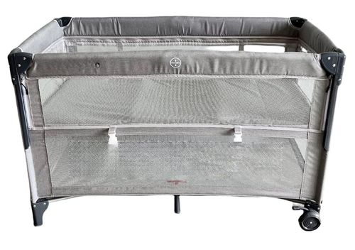 לול, עריסה מתחברת ומיטת קמפינג עם דופן עולה / יורדת  נועה - בז'