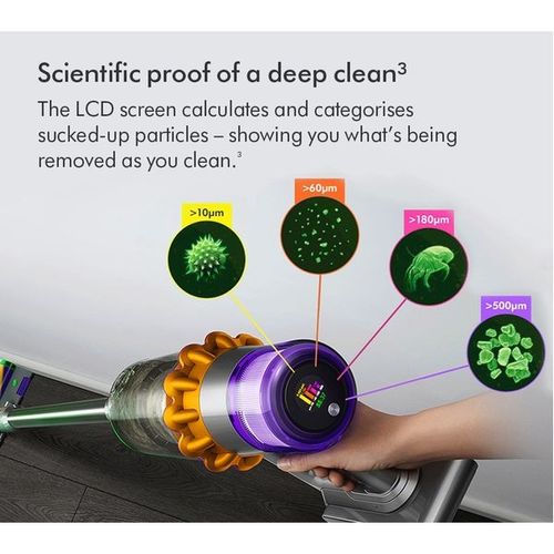 שואב אבק אלחוטי new Dyson V15 Detect Total Clean דייסון