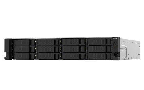 מערכת אחסון QNAP TS-1232PXU-RP-4G, 12 Bay 4GB-RAM Rack NAS Server 