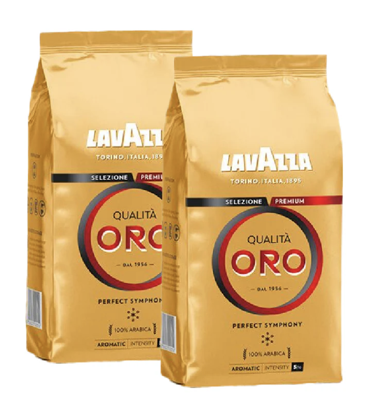 2 ק"ג פולי קפה לוואצה אורו Lavazza Qualita Oro Beans