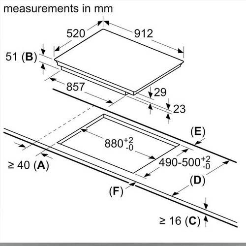 ‏כיריים אינדוקציה Siemens EX975LVV1E סימנס**מתצוגה**
