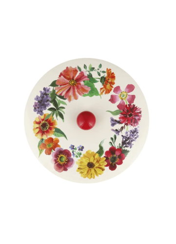 קופסת פח עגולה - Garden Flowers