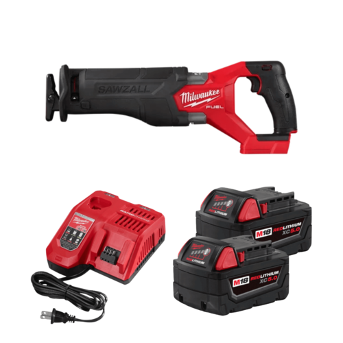 גוף מסור חרב נטען בראשלס Milwaukee FUEL 2821-20 18V BL