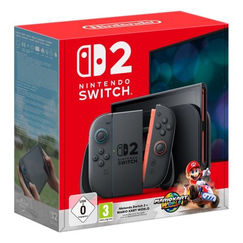 קונסולת Nintendo Switch 2 Mario Kart World Bundle יבואן רשמי!