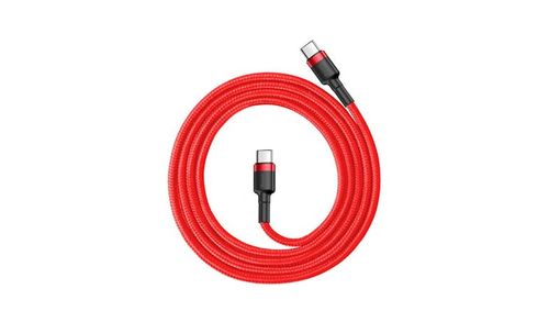כבל סנכרון וטעינה איכותי Baseus TYPE C תומך בטעינה מהיר באורך 1 מטר